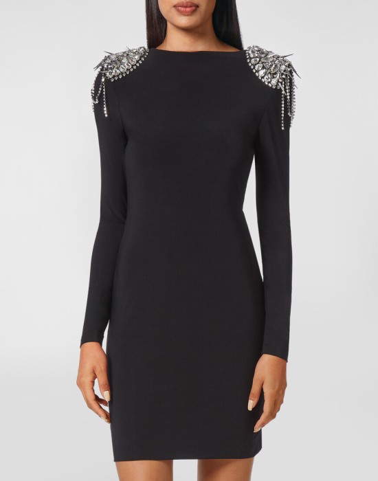 платье  от бренда philipp plein вид слева