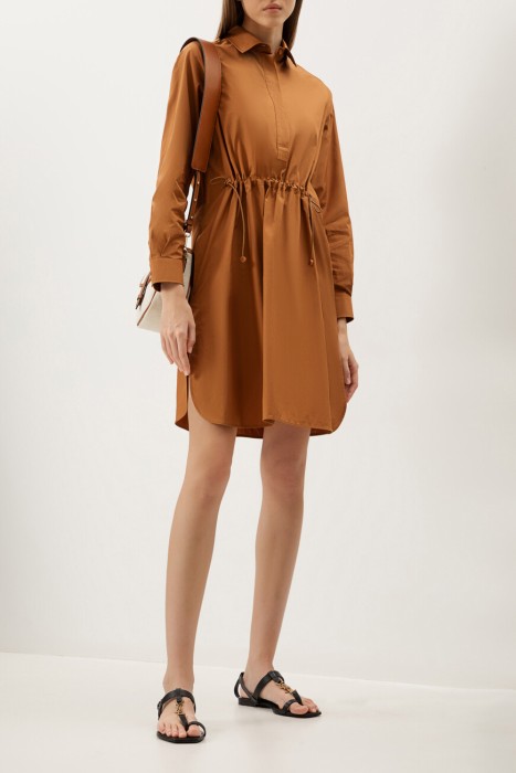 платье  из хлопка спереди