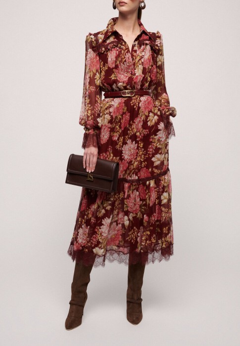 платье  из италии вид сбоку