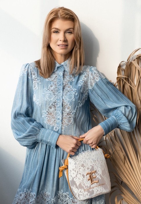 платье  из проверенных материалов спереди