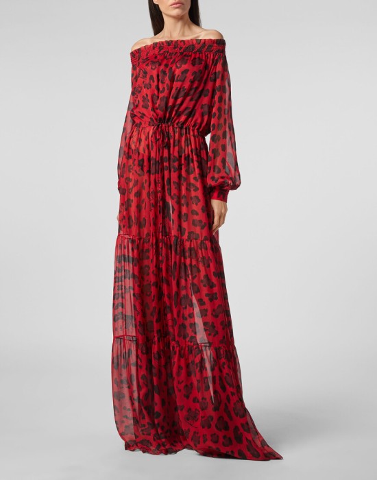 платье  от бренда philipp plein вид слева