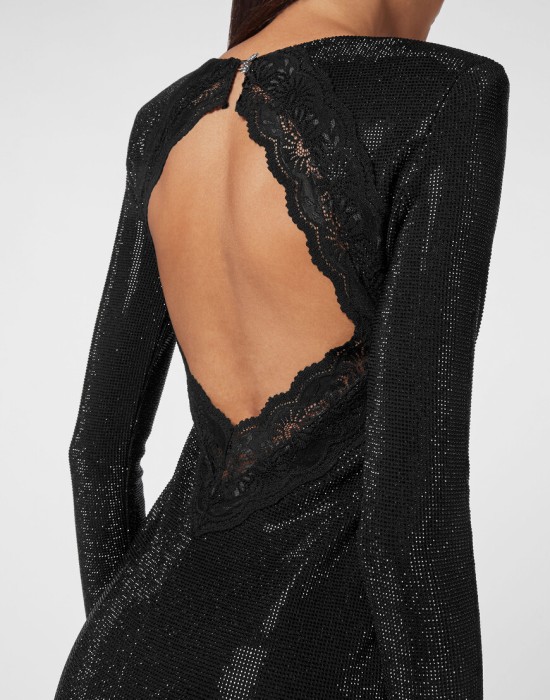 платье  из проверенных материалов спереди