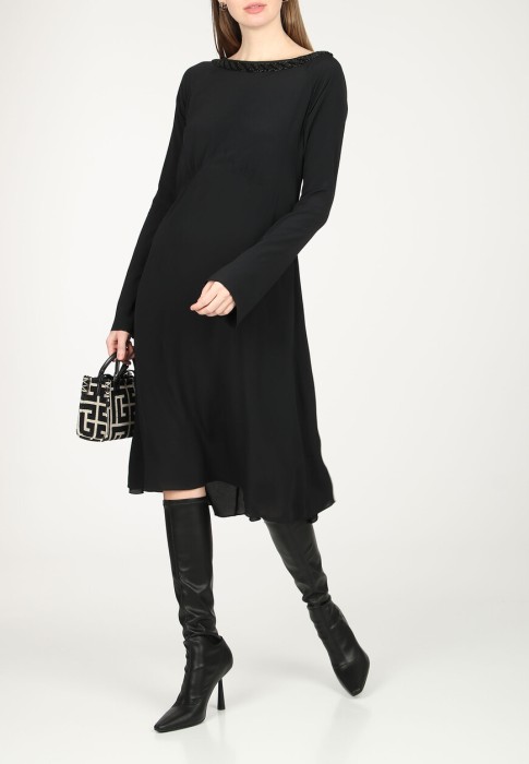 платье  из италии вид сбоку