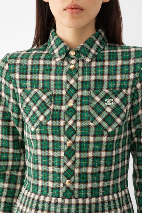 платье  из франции вид сбоку