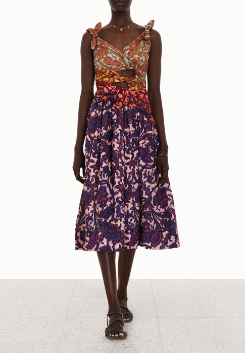 платье  от бренда zimmermann вид слева