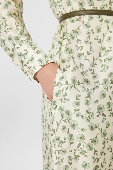 платье  из италии вид сбоку