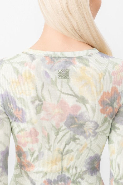 платье  из хлопка спереди