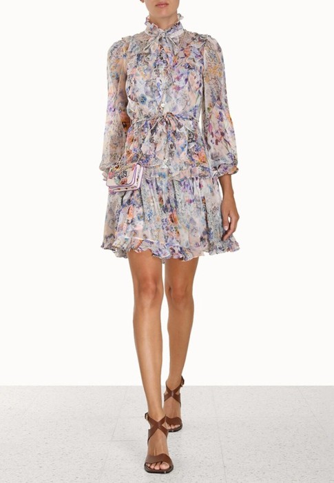 платье  из франции вид сбоку