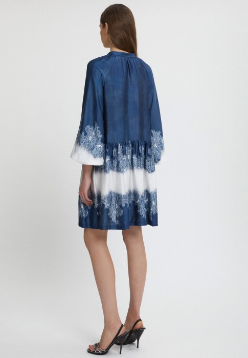 платье  от бренда ermanno firenze вид слева