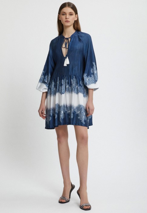 платье  из италии вид сбоку