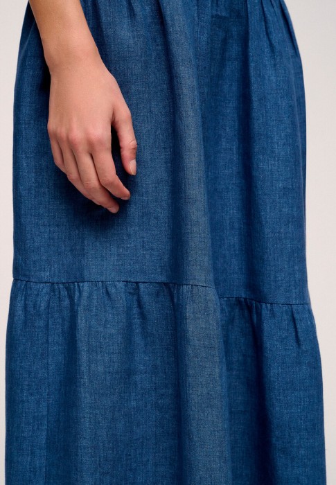 платье  из проверенных материалов спереди