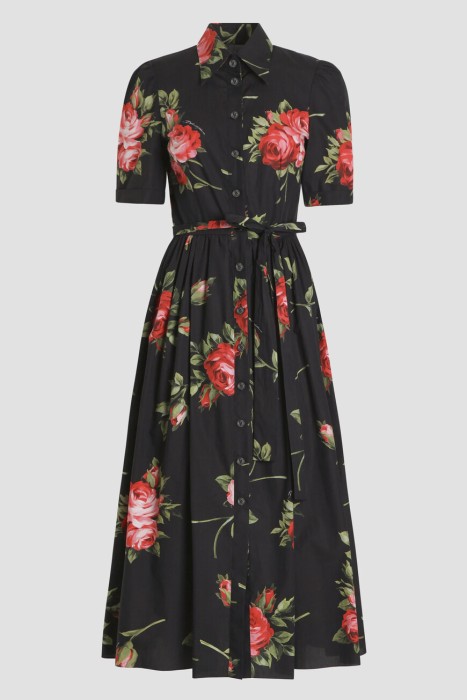 платье  из хлопка спереди