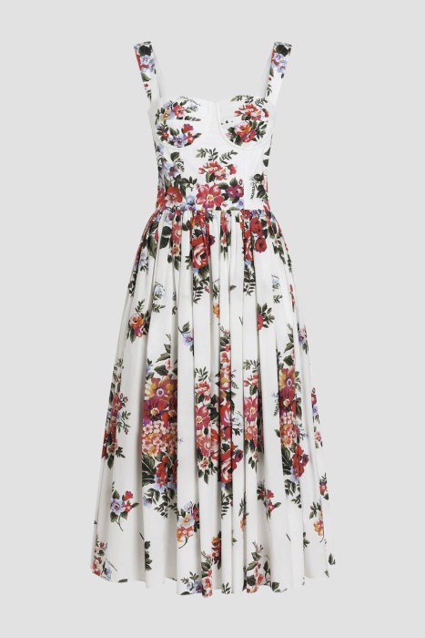 платье  из хлопка спереди