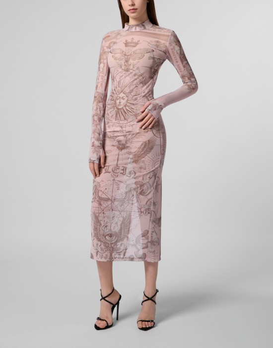 платье  от бренда philipp plein вид слева