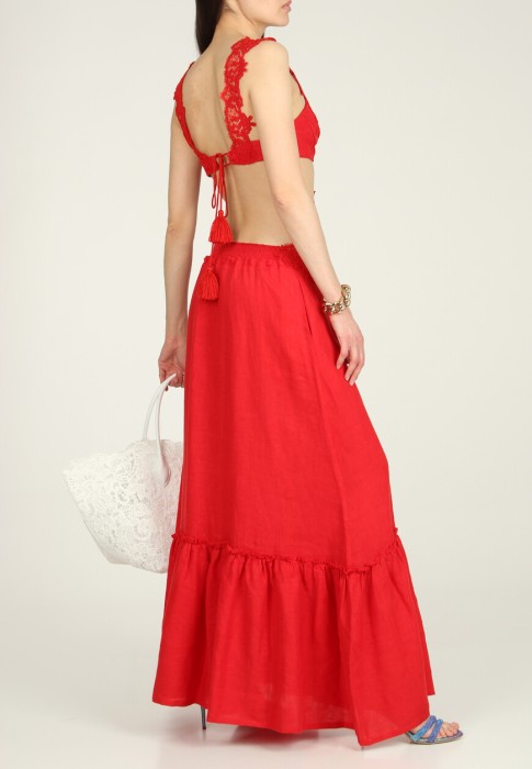 платье  из италии вид сбоку