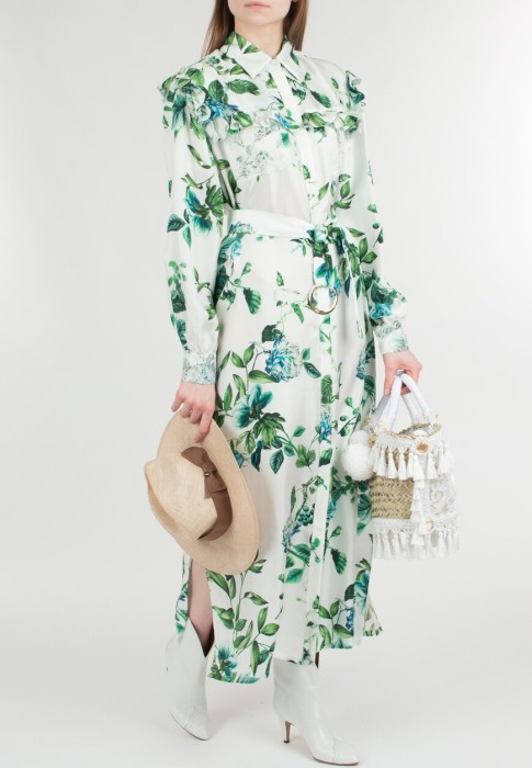 платье  от бренда blumarine вид слева