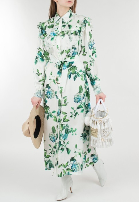 платье  из италии вид сбоку