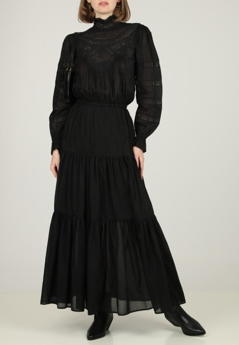 платье  из франции вид сбоку