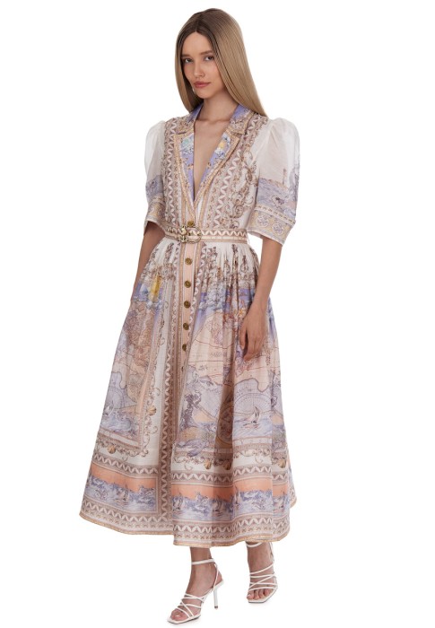 платье  от бренда zimmermann вид слева