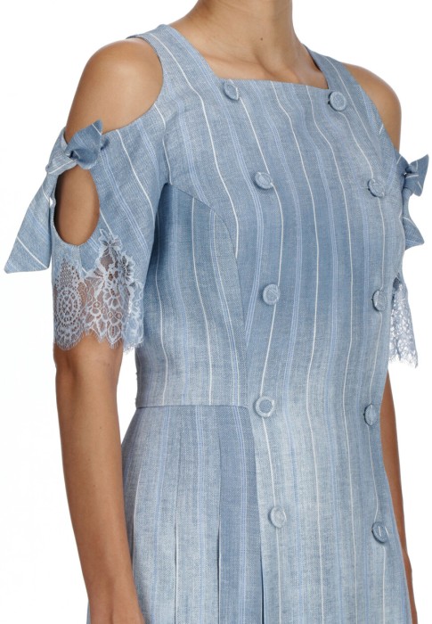 платье  из италии вид сбоку