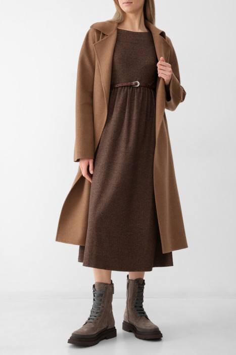 платье  из полиэстера спереди