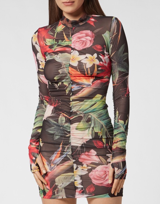 платье  от бренда philipp plein вид слева