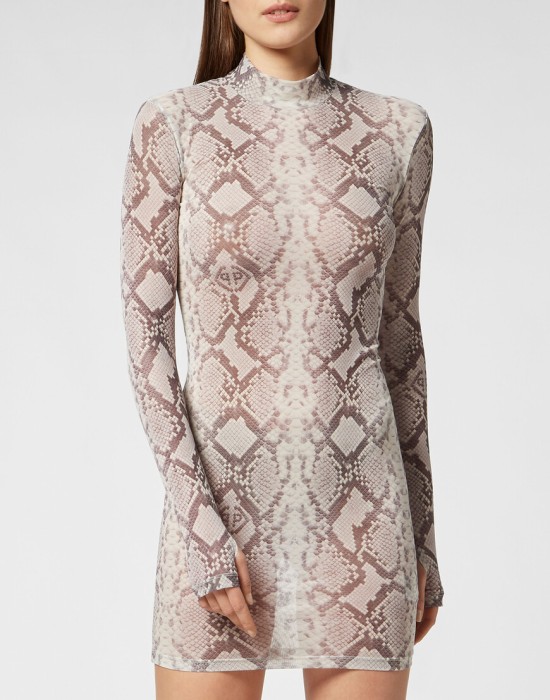 платье  от бренда philipp plein вид слева