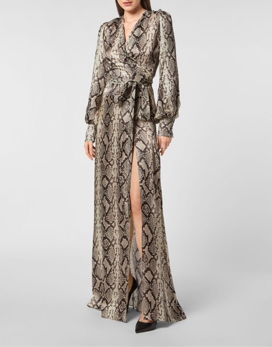 платье  от бренда philipp plein вид слева