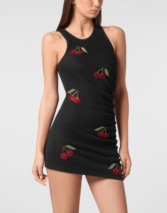 платье  от бренда philipp plein вид слева