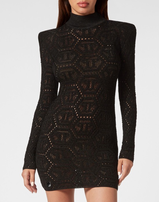 платье  от бренда philipp plein вид слева