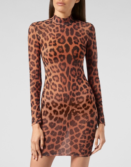 платье  от бренда philipp plein вид слева