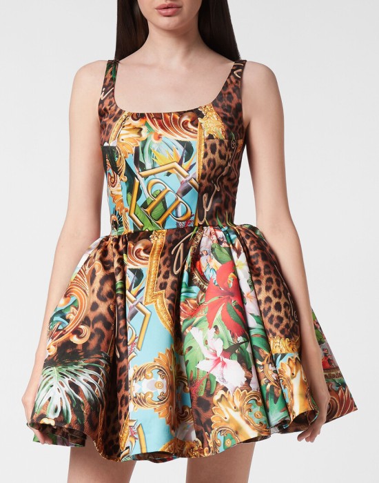 платье  от бренда philipp plein вид слева