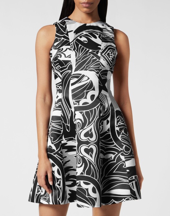 платье  от бренда philipp plein вид слева