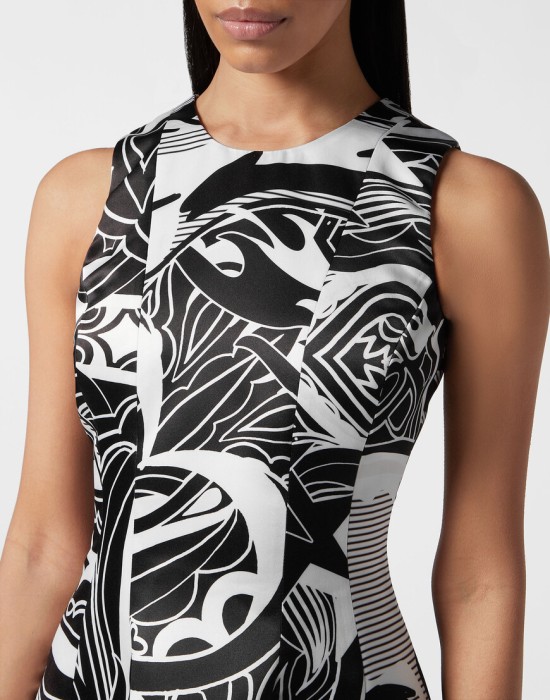 платье  из проверенных материалов спереди