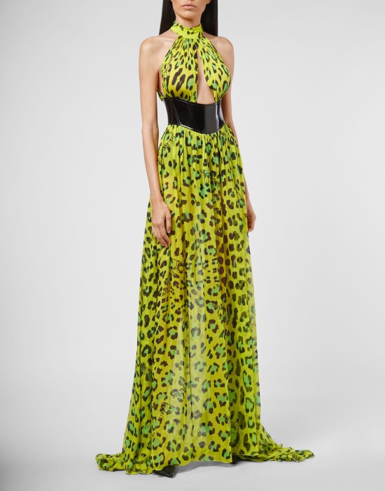 платье  от бренда philipp plein вид слева