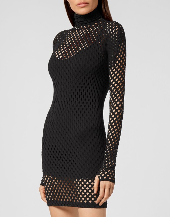 платье  от бренда philipp plein вид слева