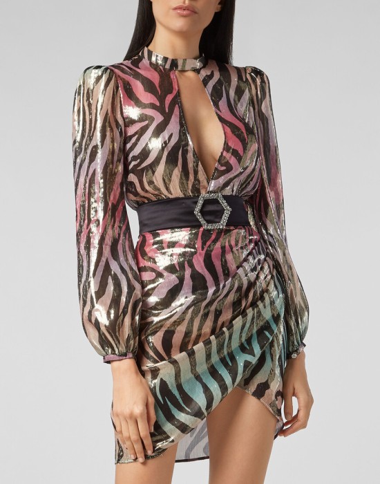 платье  от бренда philipp plein вид слева