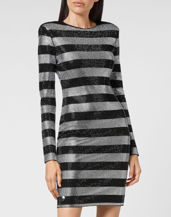 платье  от бренда philipp plein вид слева