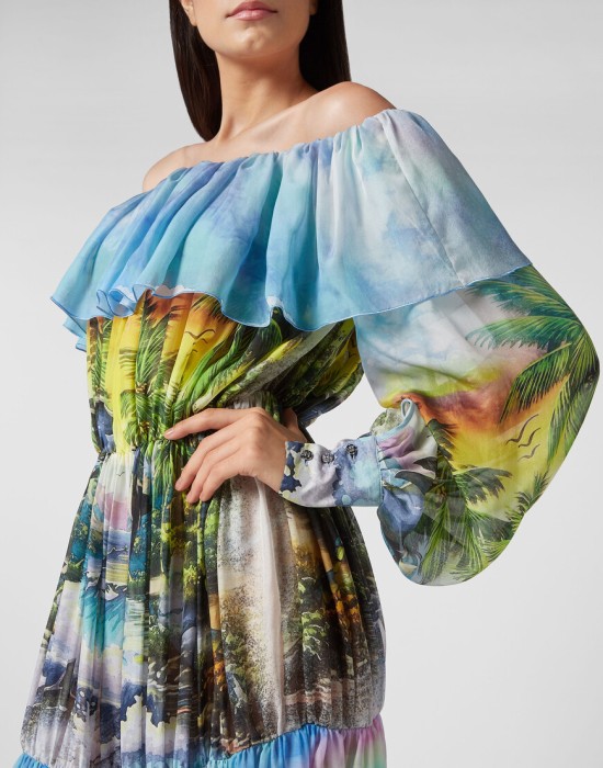 платье  из америки вид сбоку