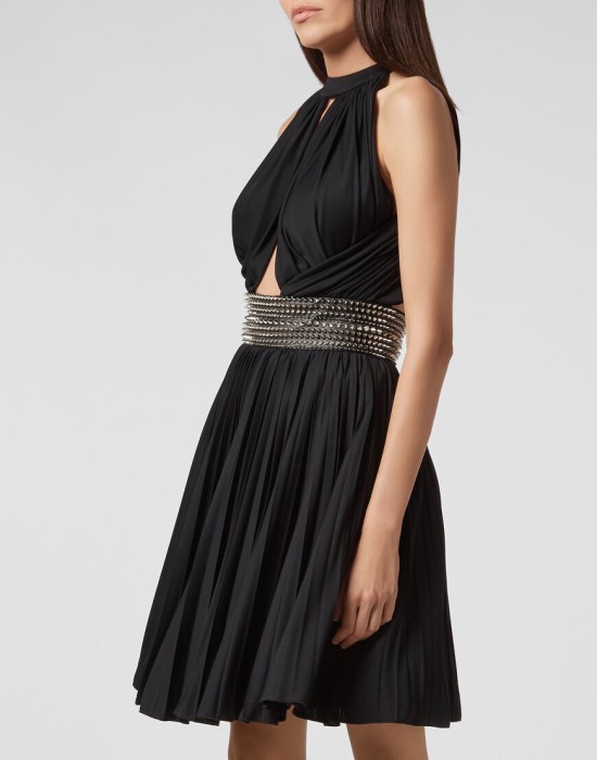 платье  от бренда philipp plein вид слева