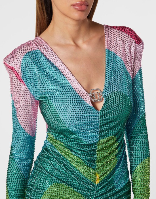 платье  из проверенных материалов спереди