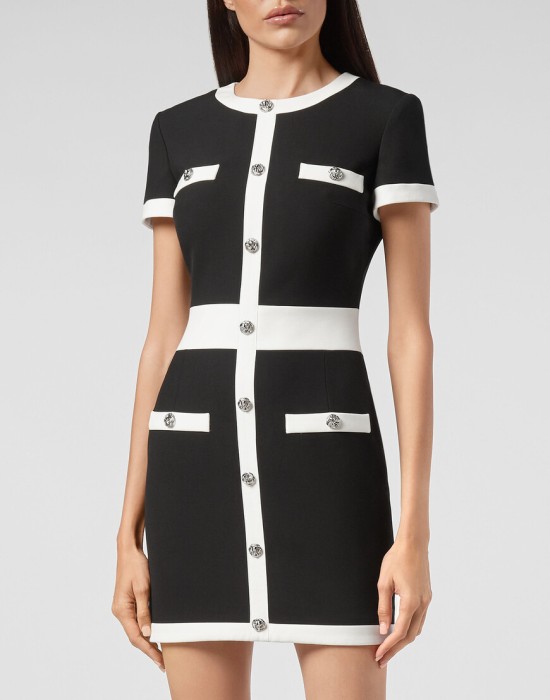 платье  от бренда philipp plein вид слева