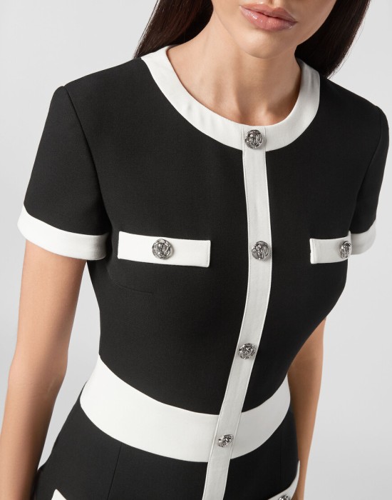 платье  из проверенных материалов спереди