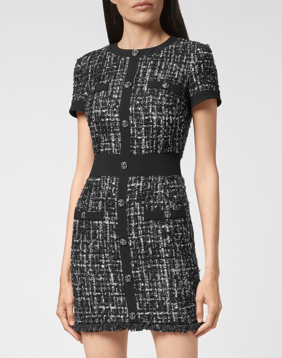 платье  от бренда philipp plein вид слева