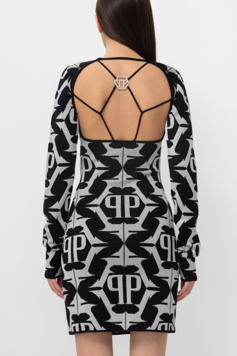 платье  от бренда philipp plein вид слева