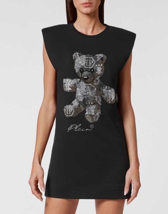 платье  от бренда philipp plein вид слева