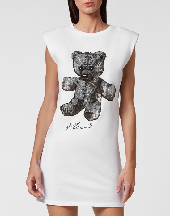 платье  от бренда philipp plein вид слева