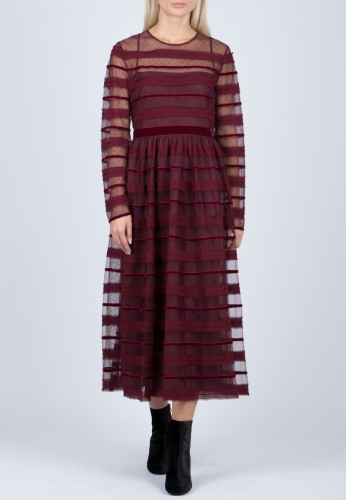 платье  от бренда valentino red вид слева