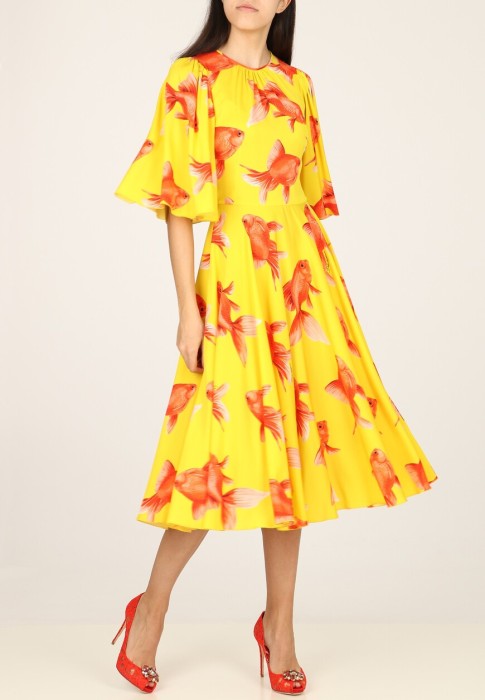 платье  от бренда dolce & gabbana вид слева