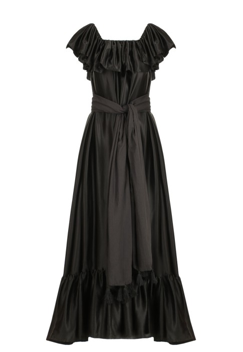 Товар с артикулом RILEY SILK MAXI вид сзади